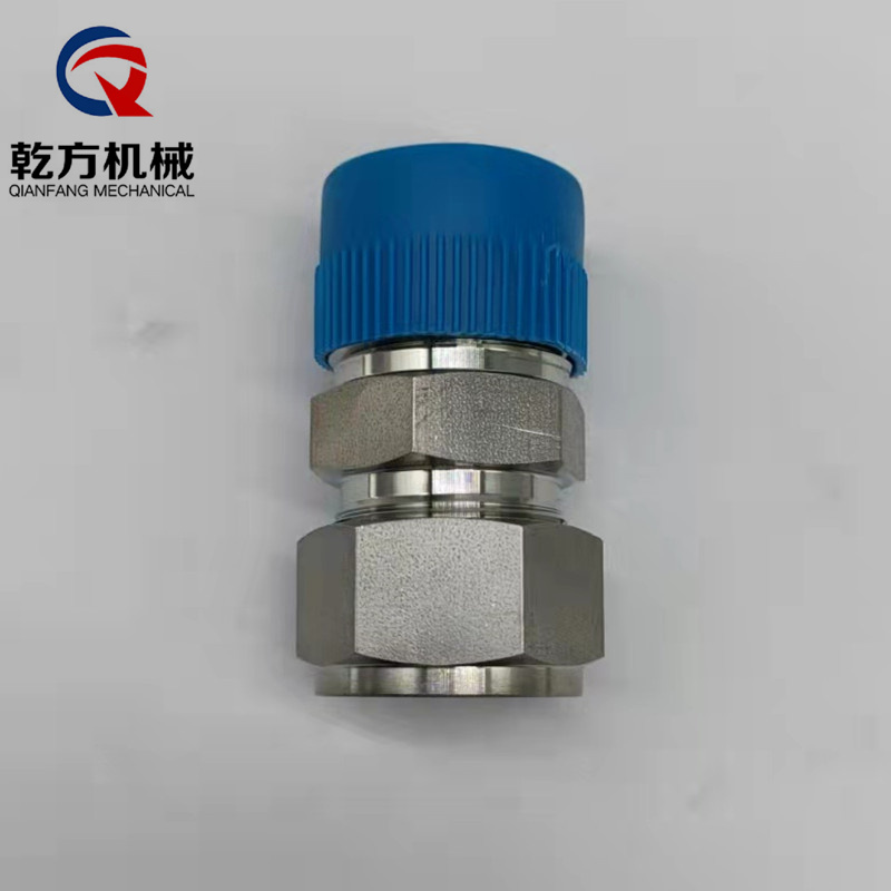 不锈钢304/316L/双相钢2205/2507材质卡套接头，外丝卡套接头，卡套直通终端，直通卡套终