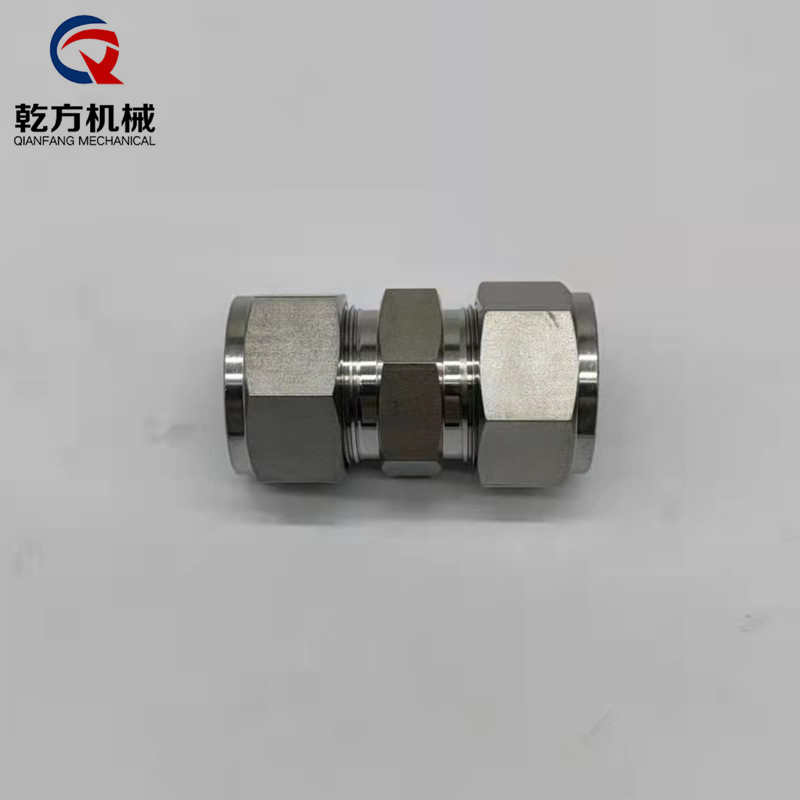 哈氏合金C-276卡套中间/双相钢2205/2507材质卡套直接，双卡套直通，卡套中间，卡套快速接头