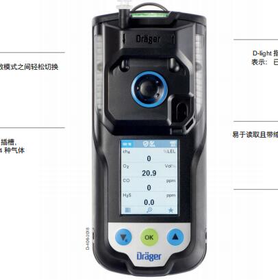 德国德尔格X-am3500复合式多气体检测仪