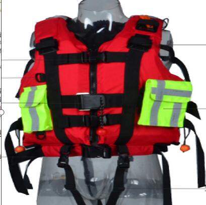 消防防汛激流救生服抗洪抢险 浮力背心水域救援重型救生衣