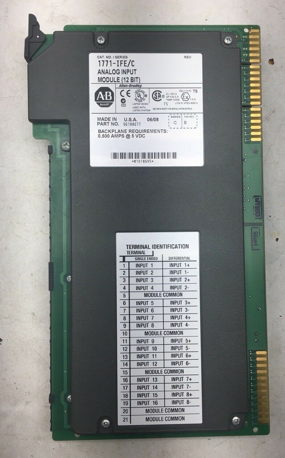 1771-lfec AB模块控制器 马达电机 驱动器
