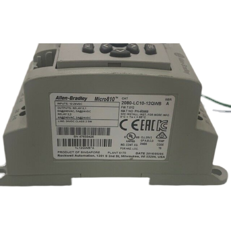 2080-lc10-12qwb AB模块控制器 马达电机 驱动器