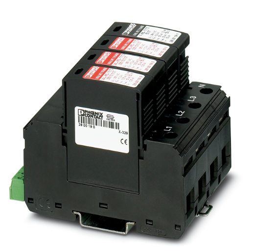1/2类防雷/电涌保护器 -VAL-MS-T1/T2 335/12.5/3+1-FM 2800183