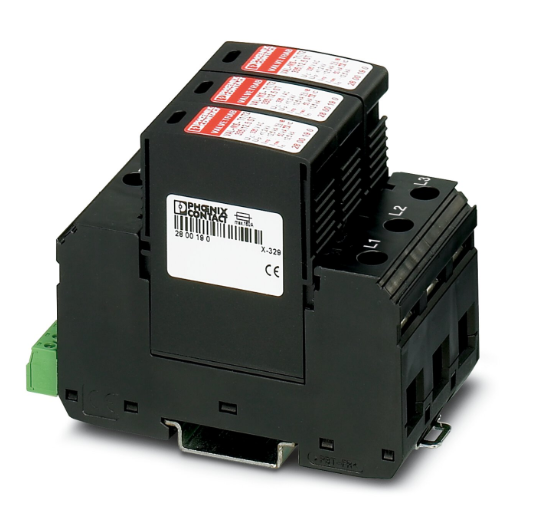 1/2类防雷/电涌保护器 -VAL-MS-T1/T2 335/12.5/3+0-FM 2800188