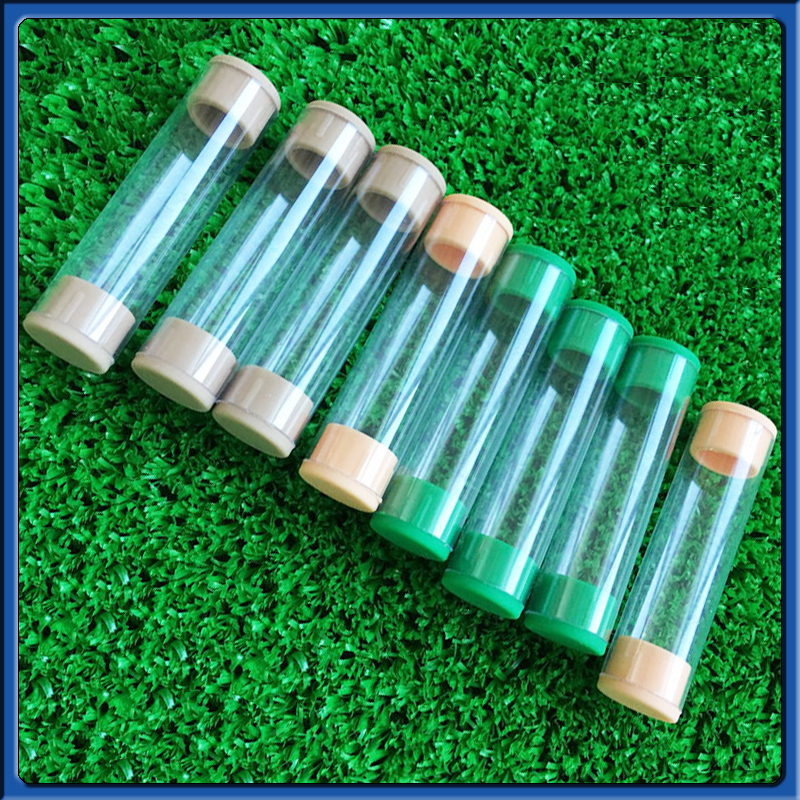 加工定制透明PVC管规格齐全塑料包装管两头带盖包装圆管加工批发