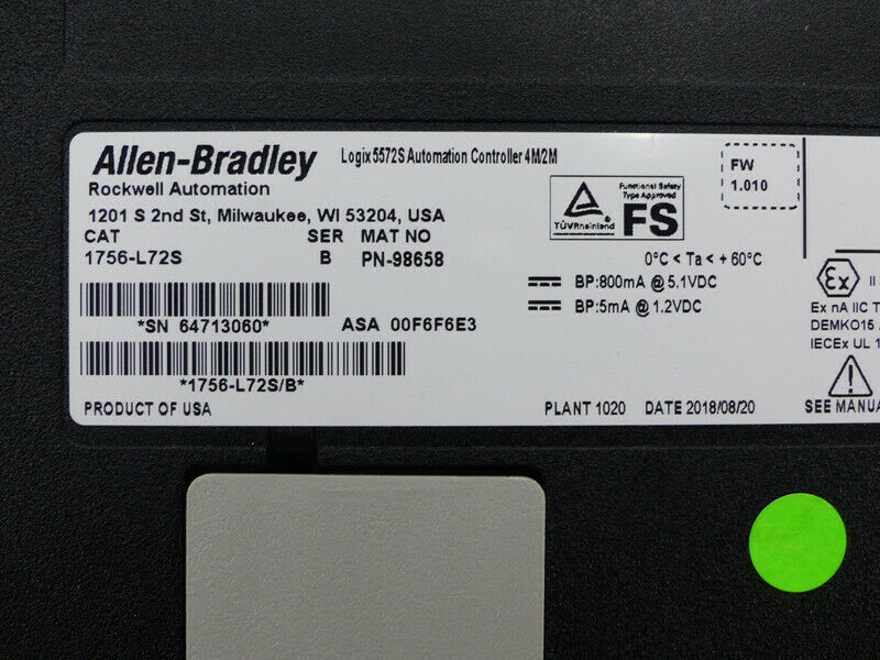 1756-L72S AB模块控制器 马达电机 驱动器