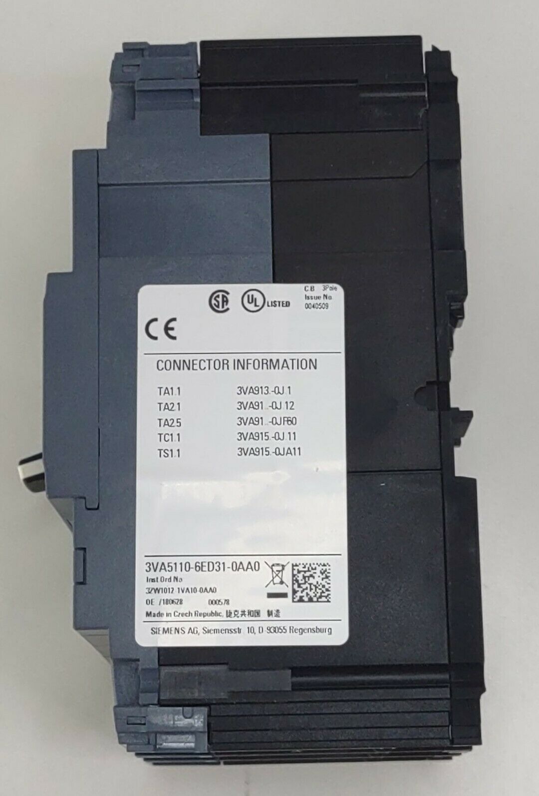 3va51106ed310aa0西门子电机马达 控制器模块