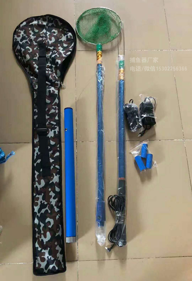 一体抄网,淡水潜水渔具锂电杆,单杆吸浮鱼