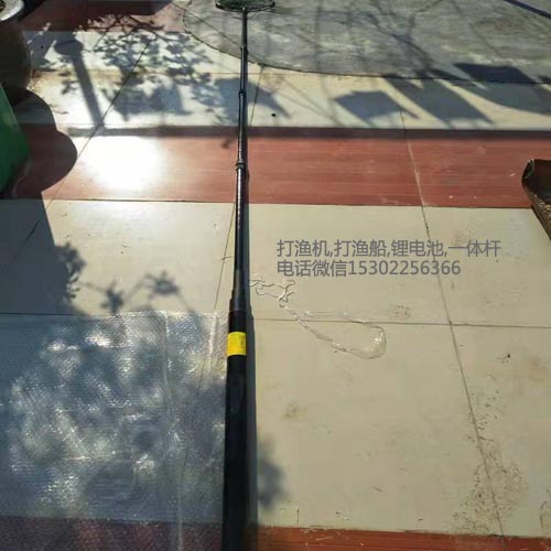 锂电一体杆,抄网竿网兜渔具抄网杆3.8米