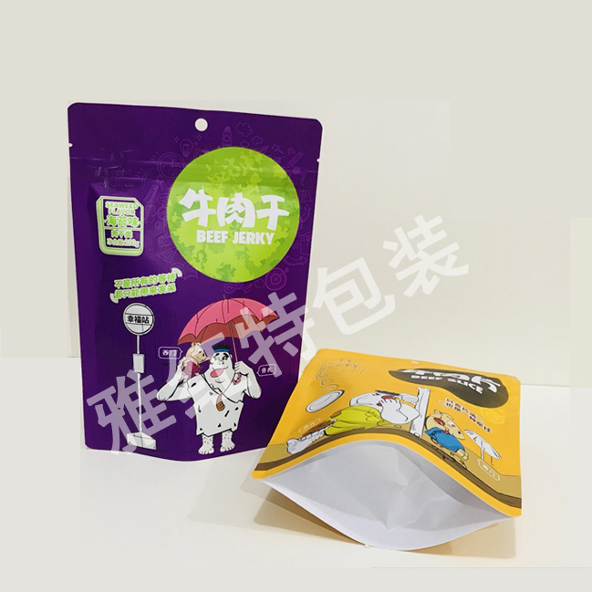 牛肉干包装袋  牛肉干牛肉粒自立包装袋  休闲食品包装袋加工定制厂价直销各类食品包装袋