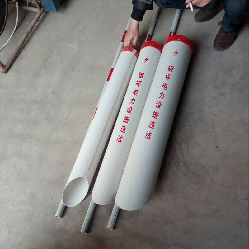 电线杆电力高强度PVC保护套管反光跨路