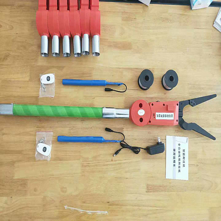 免登高线缆扎线机捆扎杆绝缘绑扎机高空挂线器