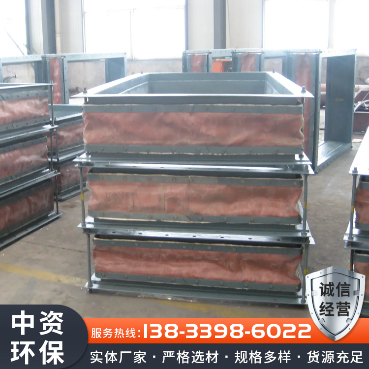 矩形/圆形非金属波纹补偿器 膨胀节 规格多样 支持定制