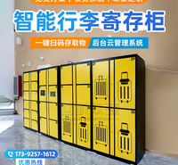 自助行李寄存柜酒吧APP扫码收费智能储物柜机关单位随身物品存取柜共享存包柜