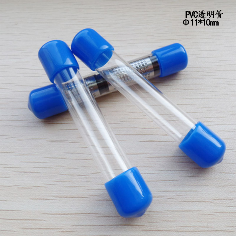 深圳辰景生产塑料管 PVC透明塑料包装管透明塑料硬管两头配软帽