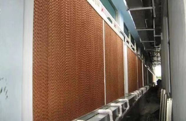 养猪场猪舍降温镀锌水帘的结构