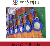 电动对夹式刀型闸阀