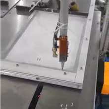 北京太阳能电池板涂胶设备ST-TJ09 涂胶机器人应用方案