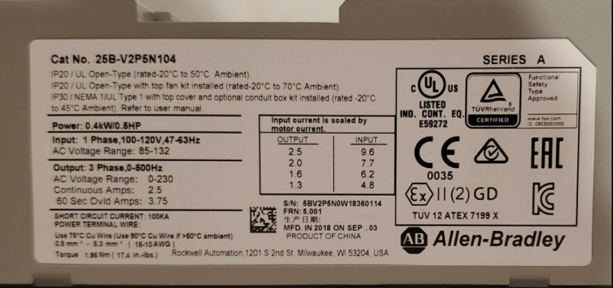 AB 25b-v2p5n104交流驱动
