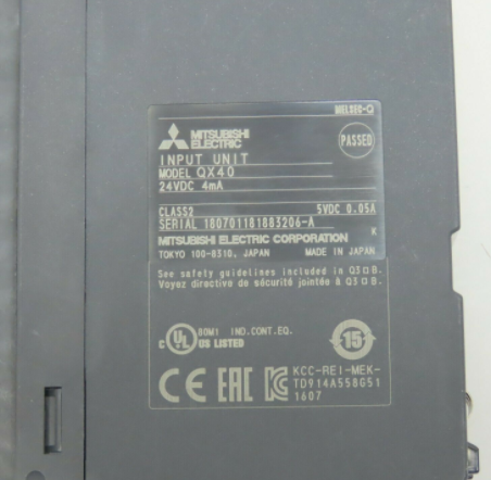 三菱QX40输入单元
