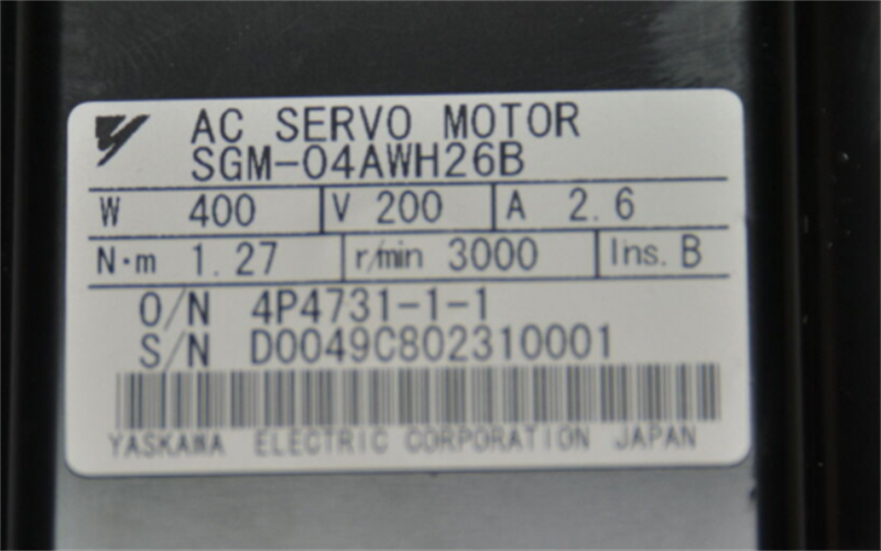 安川sgm-04awh26b伺服电机