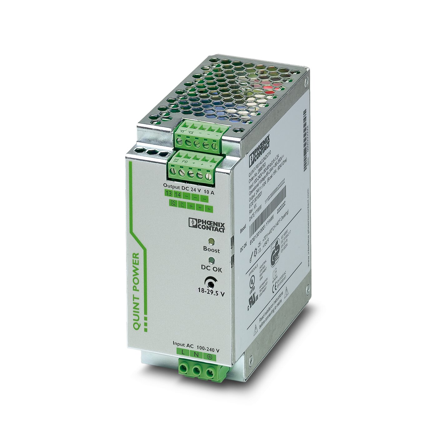 电源 - QUINT-PS/1AC/24DC/10 2866763