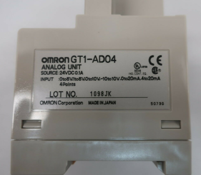 欧姆龙gt1-ad04模拟输入单元