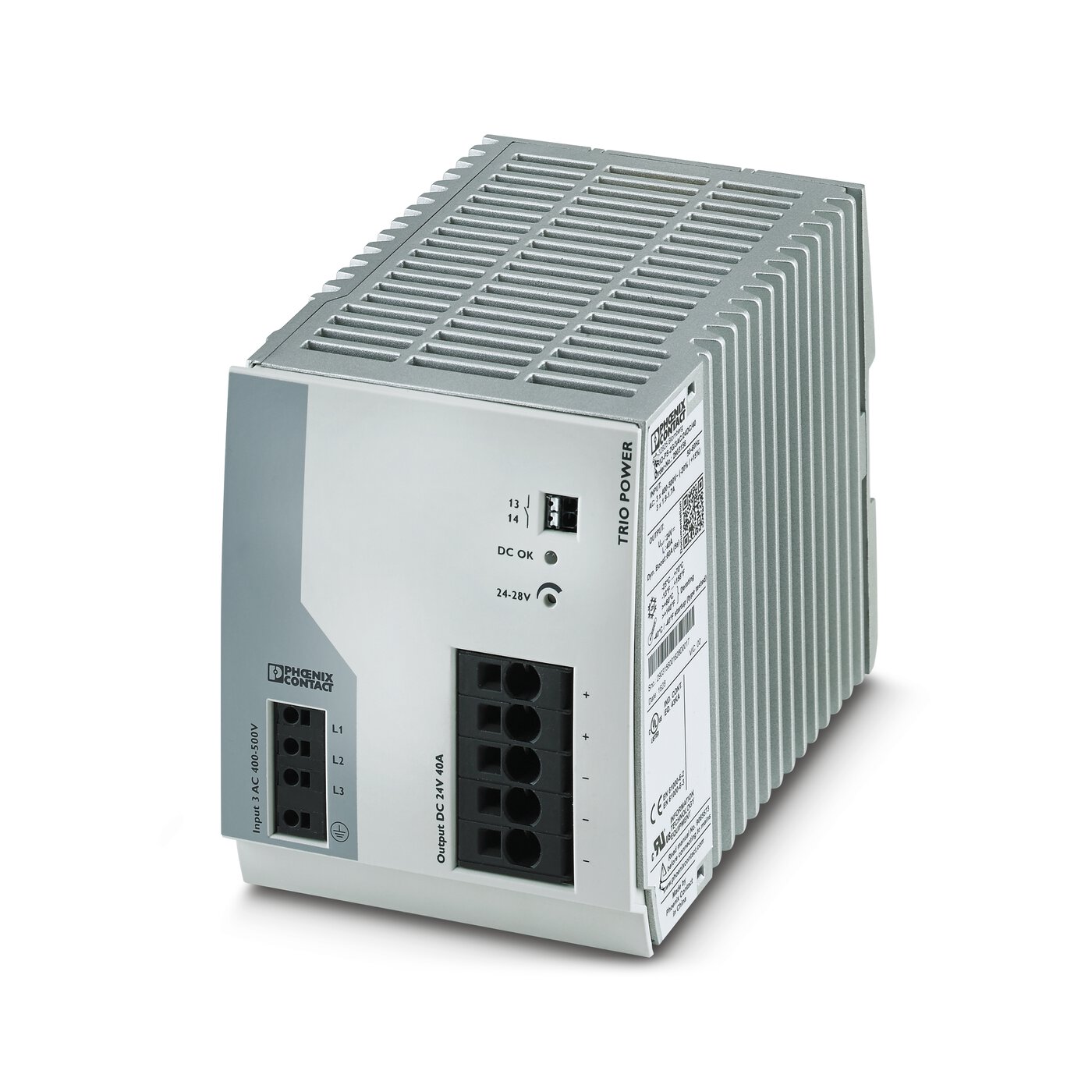 电源 - TRIO-PS-2G/3AC/24DC/40 2903156