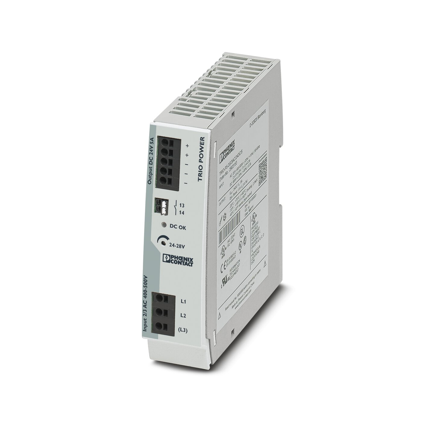 电源 - TRIO-PS-2G/3AC/24DC/5 2903153