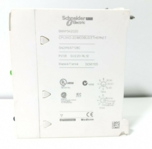 施耐德bmxp3420处理器模块