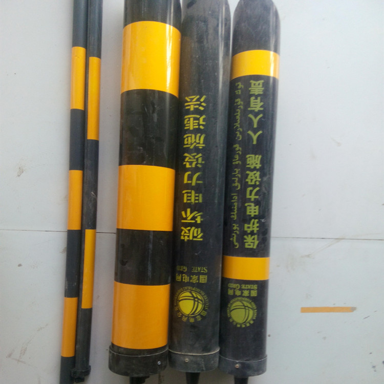 拉线警示管 黄黑相间警示管10kv拉线保护管