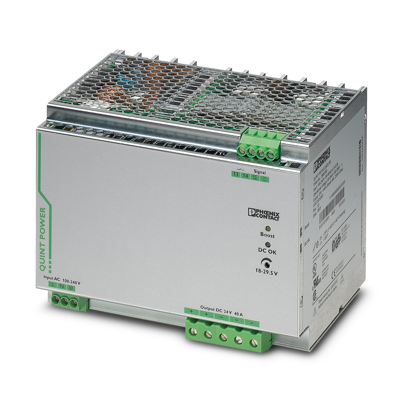 电源 - QUINT-PS-100-240AC/24DC/20 2938620
