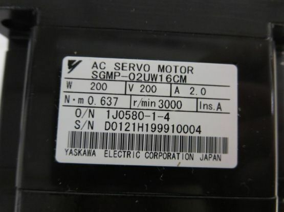 安川SGMP-02uw16cm电机伺服