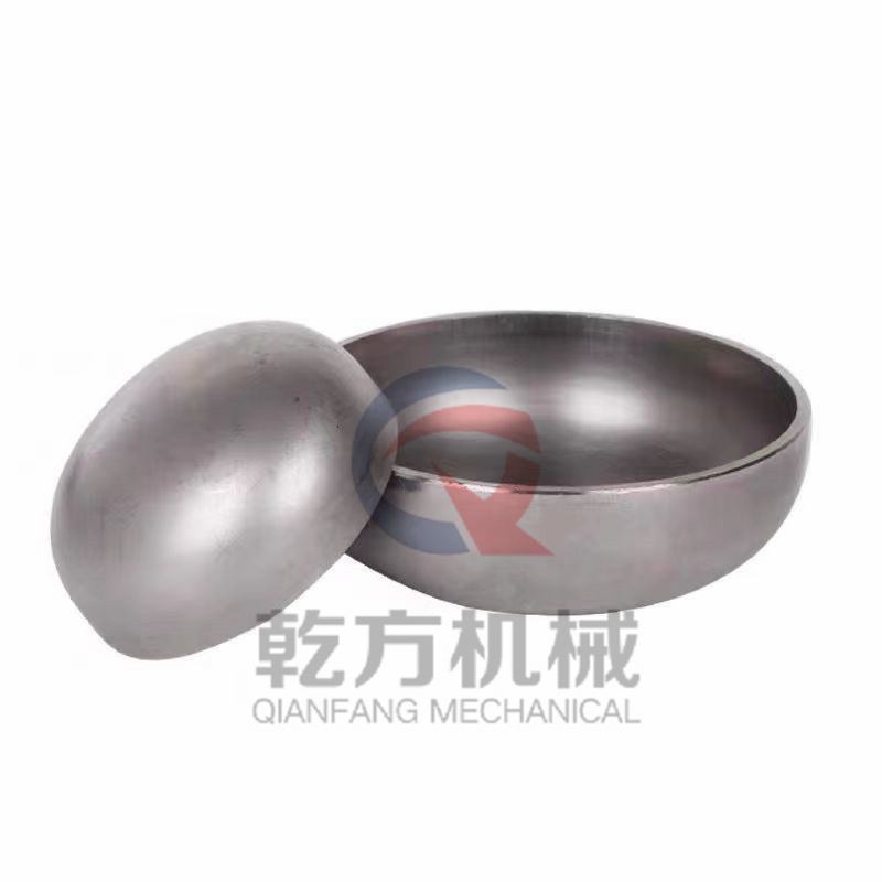 304/316不锈钢椭圆形管帽/2205/2507双相钢材质：球形管帽封头 盖头 闷头 　