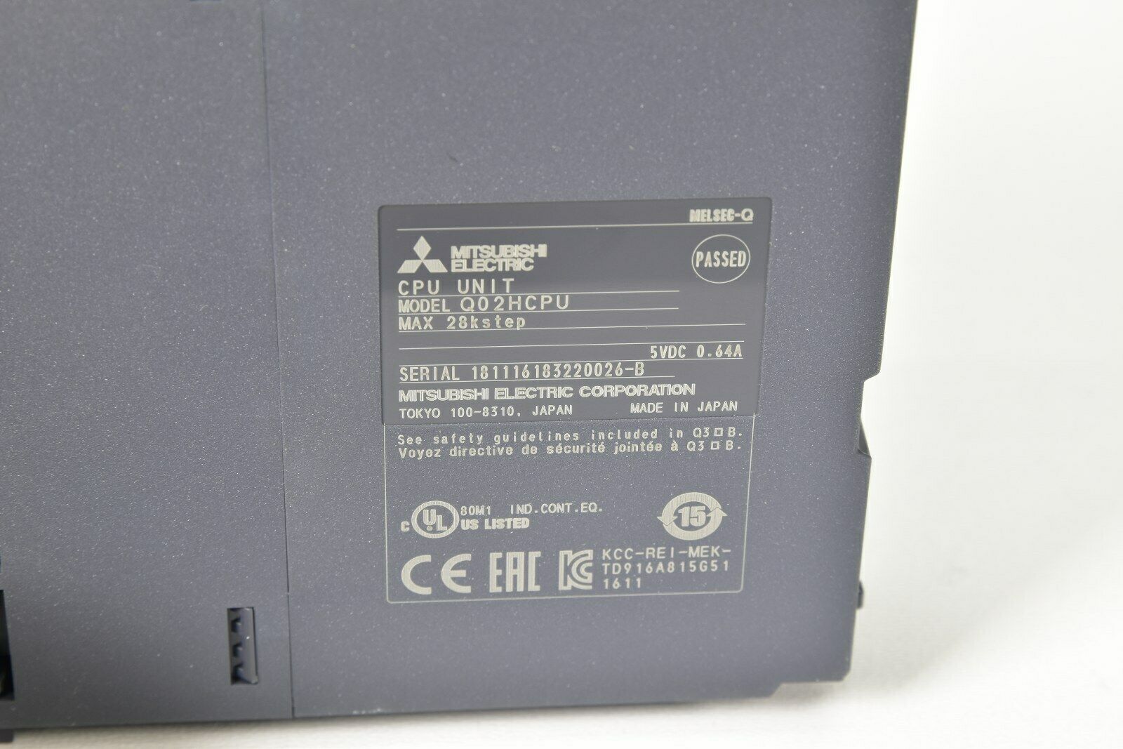 三菱q02hcpu Q系列PLC