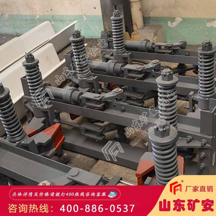QZC系列气动阻车器 矿用手动防溜车阻轮式阻车器