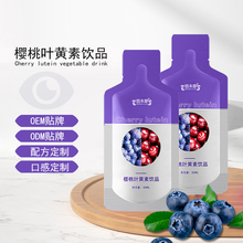 饮品源头工厂樱桃叶黄素酯饮品定制代工异性袋贴牌生产山东皇菴堂