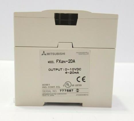 三菱PLC扩展模块FX2N-2DA