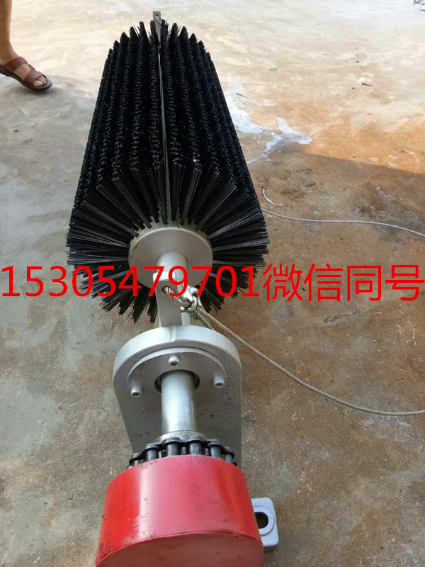 冶金用电动毛刷式皮带清扫器
