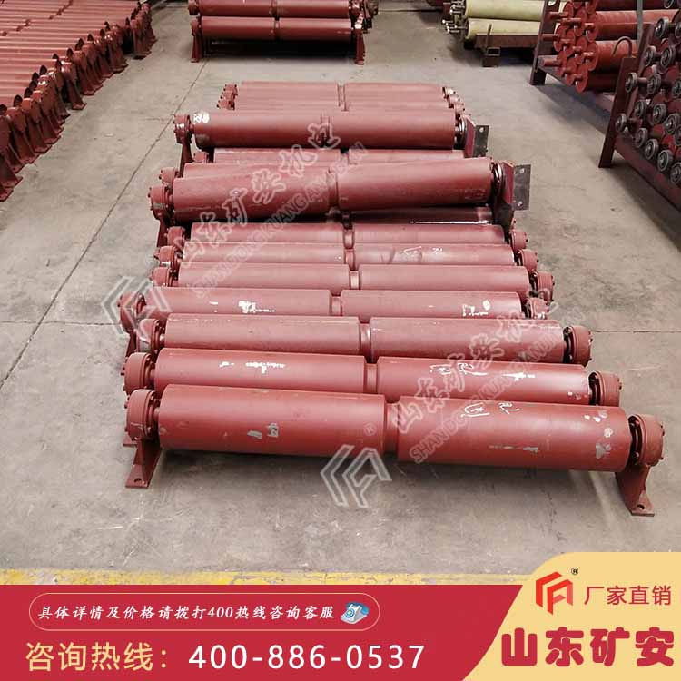 GLD系列带式给料机托辊尺寸均能满足各种带宽给煤机