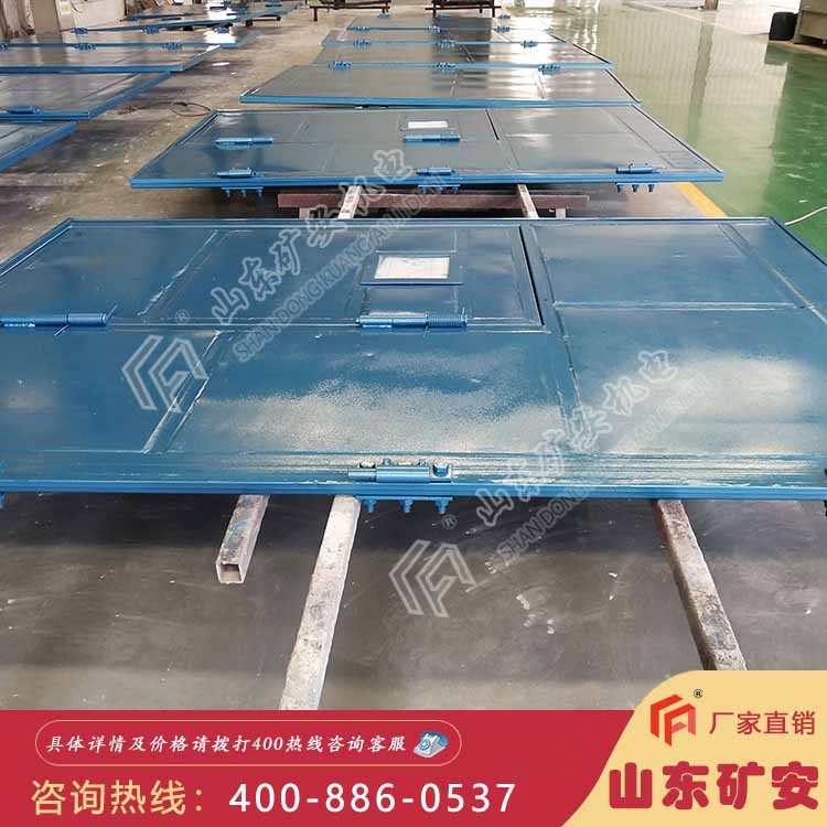 一推一拉无压风门强度大不易变形