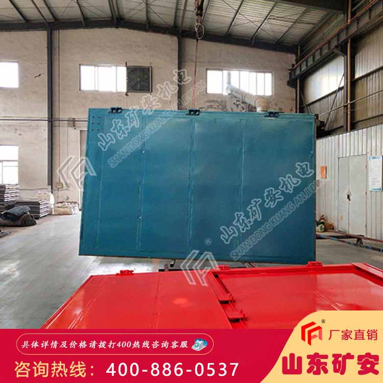 推拉式无压风门 防腐防潮阻燃强度大