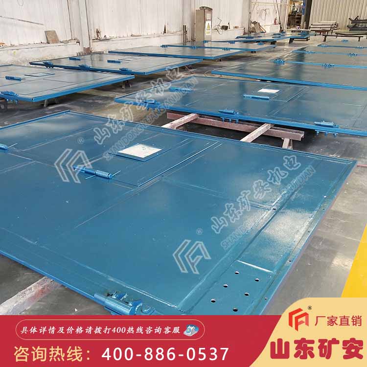 液压无压风门液压气动矿用 井下用双向