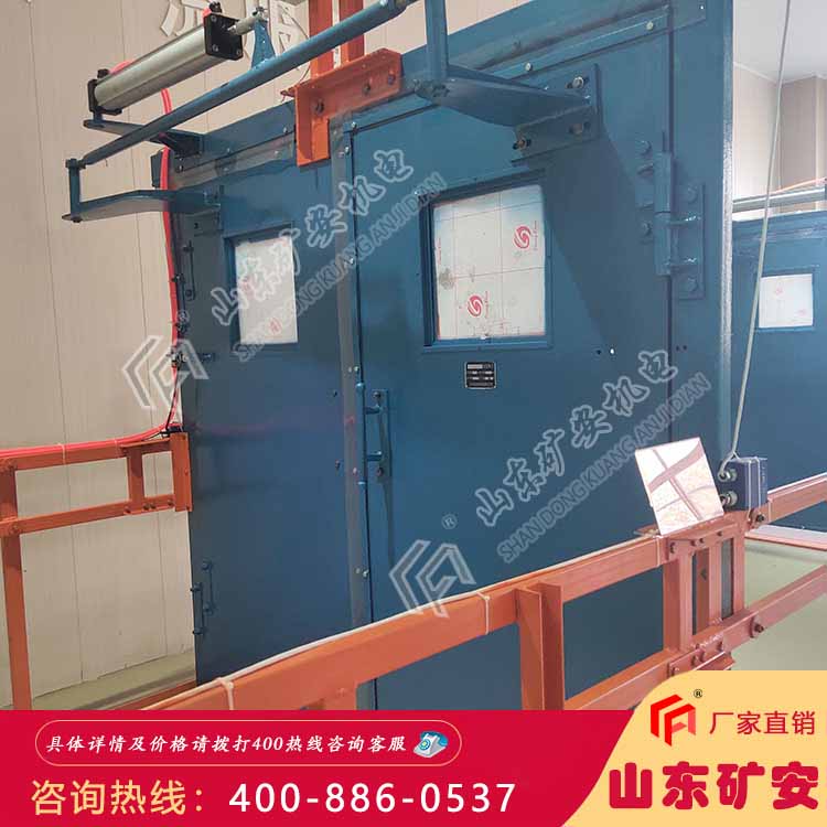 推拉式无压风门 矿用推拉式无压风门