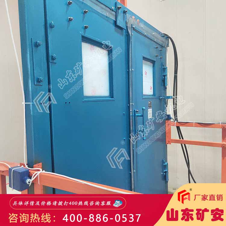 SWM型手动无压风门气动控制无压风门厂家