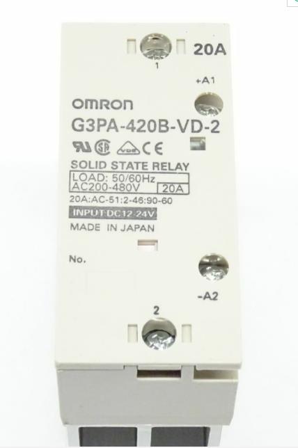 欧姆龙G3PA-420B-VD-2固态继电器