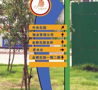 佛山标识系统/小区标识牌/道路指示牌/导向牌