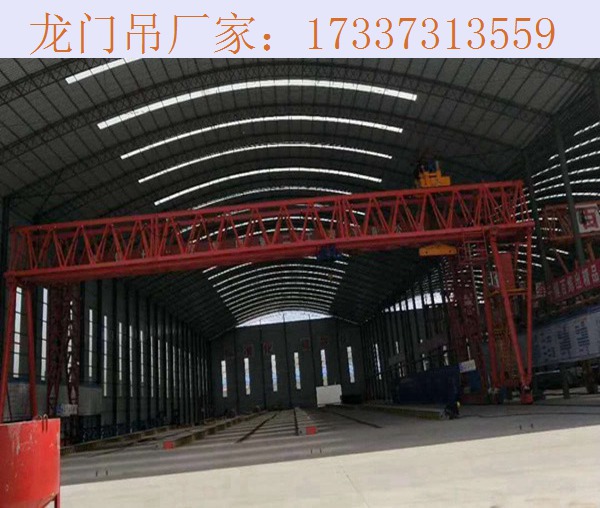 福建漳州龙门吊厂家 制动器的安装