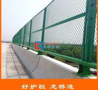 郑州桥梁防抛网 郑州防抛网铁路桥梁 浸塑钢板网 龙桥