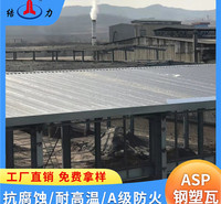 河南三门峡彩钢覆膜瓦 防火耐腐板 PVDF覆膜瓦使用寿命长